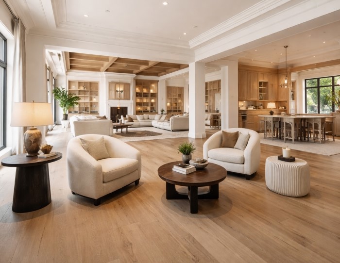 open_floor_plan_multiple_area_carpets_in_one_room